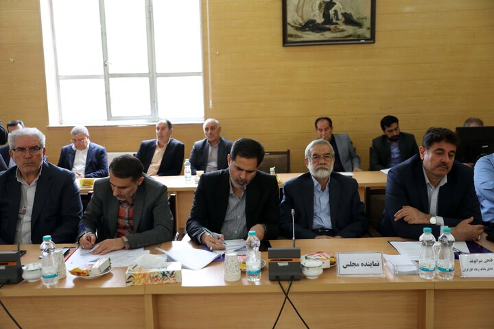 جلسه هماهنگی فرمانداری گرمی