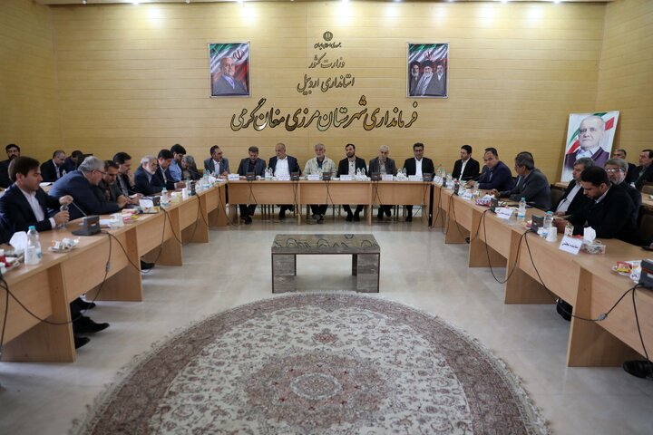 جلسه هماهنگی فرمانداری گرمی