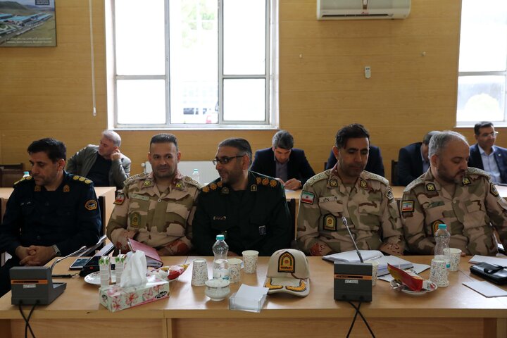 جلسه هماهنگی فرمانداری گرمی