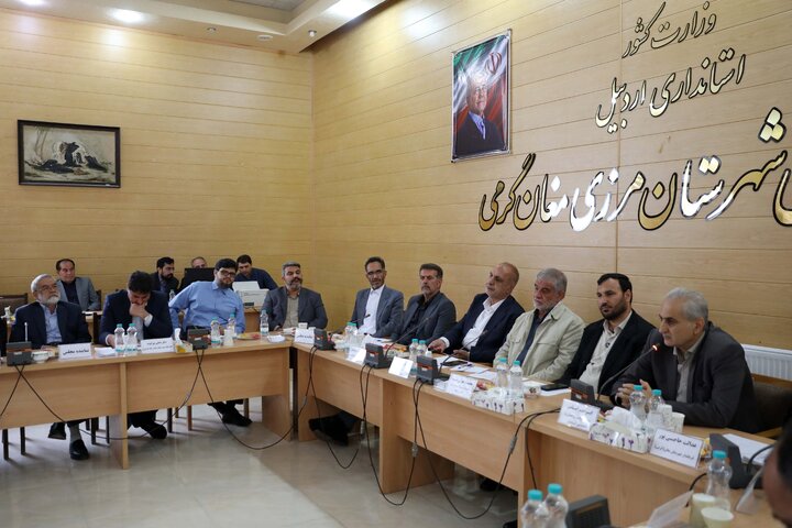 جلسه هماهنگی فرمانداری گرمی