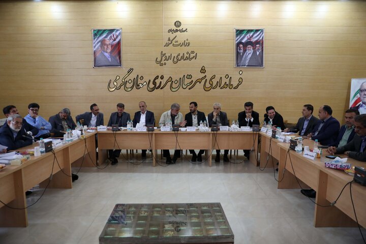 جلسه هماهنگی فرمانداری گرمی