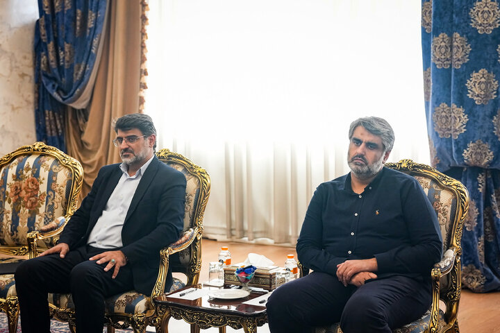 دیدار فرمانده و اعضای ستاد فرماندهی انتظامی کشور با دکتر قالیباف