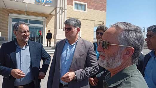 بازدید اعضای کمیسیون امنیت ملی مجلس از پایانه مرزی میرجاوه