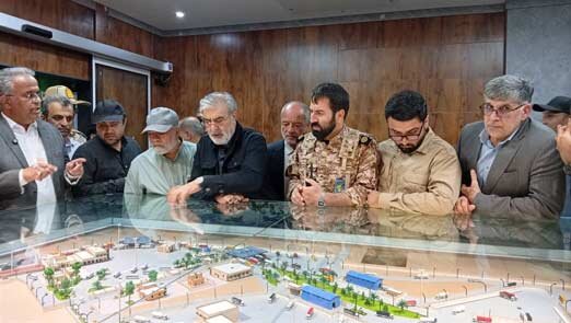 بازدید اعضای کمیسیون امنیت ملی مجلس از پایانه مرزی میرجاوه