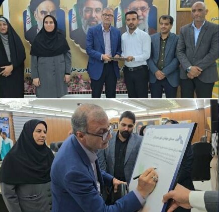 دیدار احمد مرادی با وزیر میراث فرهنگی/دیدار صمیمی با جوانان برتر هرمزگان