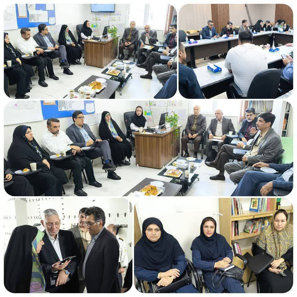 بازدید نایب‌رئیس کمیسیون بهداشت مجلس از روند اجرای برنامه پزشکی خانواده و نظام ارجاع در شهرستان آق قلا گلستان