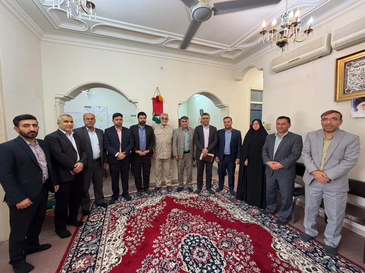 از پیگیری توسعه آموزش عالی لارستان تا پیگیری اجرای طرح‌های نیمه‌تمام توسط بروجردی