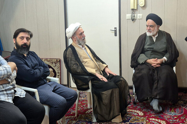 دیدار مشاور رئیس مجلس با آیت‌الله مهدوی
