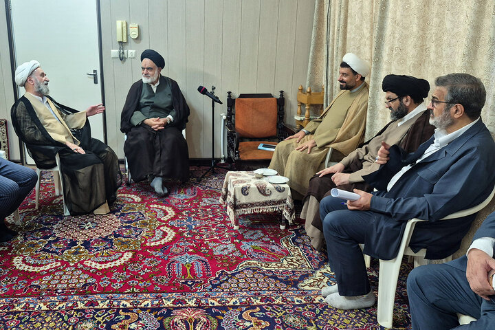دیدار مشاور رئیس مجلس با آیت‌الله مهدوی