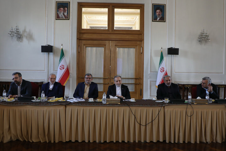 نشست مجمع نمایندگان استان تهران مجلس شورای اسلامی با وزیر خارجه