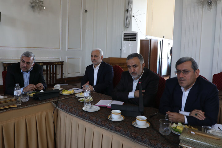 نشست مجمع نمایندگان استان تهران مجلس شورای اسلامی با وزیر خارجه