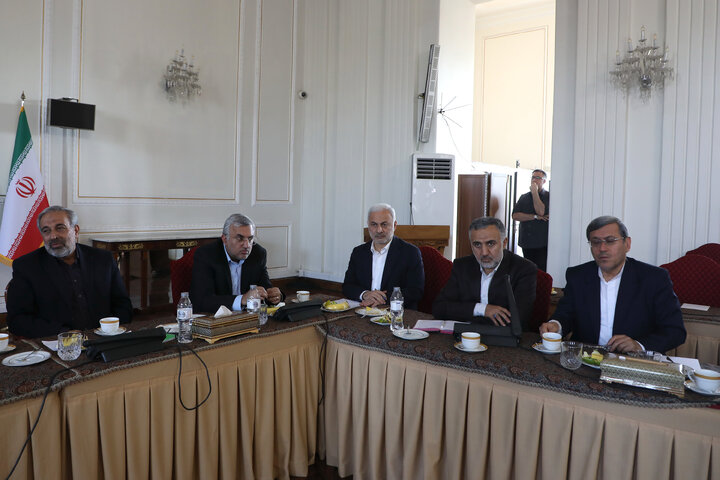 نشست مجمع نمایندگان استان تهران مجلس شورای اسلامی با وزیر خارجه