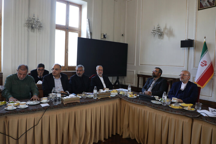 نشست مجمع نمایندگان استان تهران مجلس شورای اسلامی با وزیر خارجه