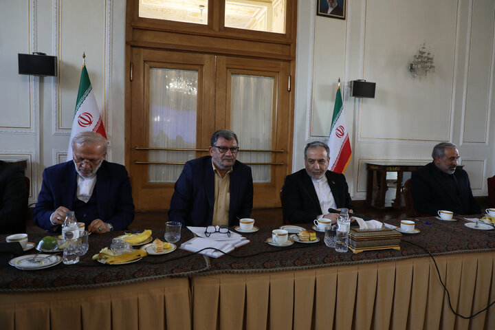 نشست مجمع نمایندگان استان تهران مجلس شورای اسلامی با وزیر خارجه
