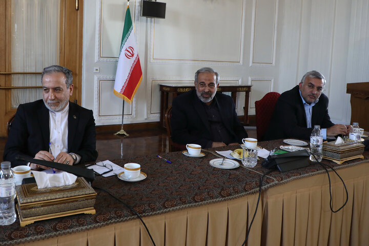 نشست مجمع نمایندگان استان تهران مجلس شورای اسلامی با وزیر خارجه