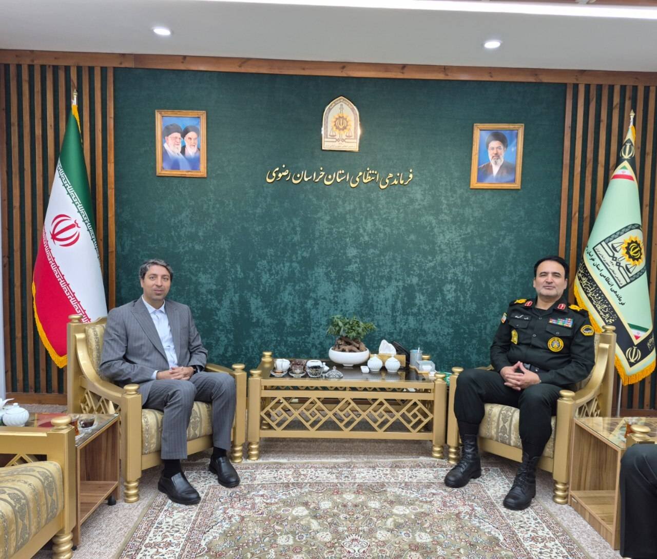 تأکید سلیمانی بر تقویت تجهیزات و نیروی انسانی فراجا در نیشابور بزرگ