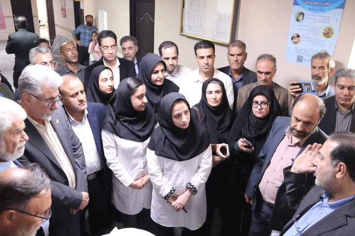 بازدید اعضای کمیسیون بهداشت از مراکز جامع خدمات سلامت و مراکز درمانی و بهداشتی ملایر