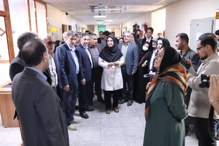 بازدید اعضای کمیسیون بهداشت از مراکز جامع خدمات سلامت و مراکز بهداشتی و درمانی ملایر