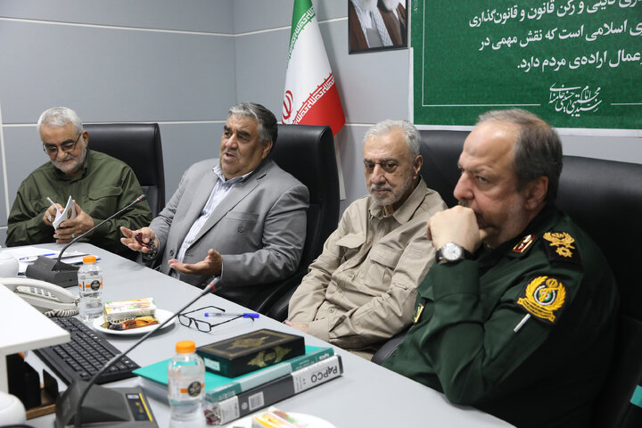 حضور وزیر پیشنهادی دفاع در فراکسیون شاهد و ایثارگر