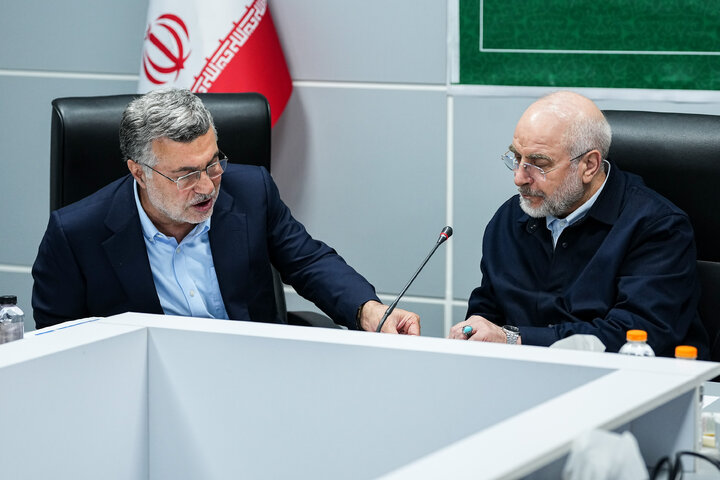نشست بررسی مسائل حوزه بهداشت، درمان و سلامت با حضور دکتر قالیباف