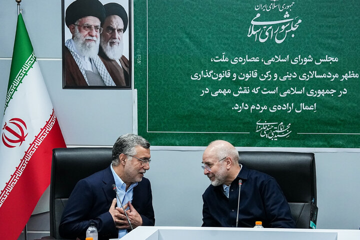 نشست بررسی مسائل حوزه بهداشت، درمان و سلامت با حضور دکتر قالیباف