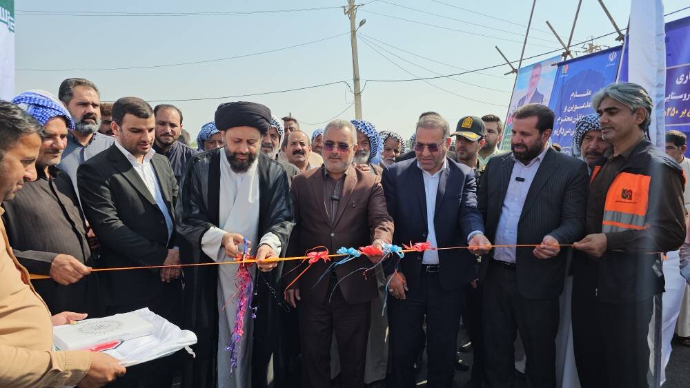 جنگ و تحریم نتوانست عزم ما را برای خدمت به مردم و توسعه زیرساختهای شادگان متوقف کند