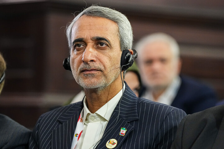 حضور هیئت پارلمانی ایران در مراسم افتتاحیه دوازدهمین مجمع پارلمانی بریکس - هند