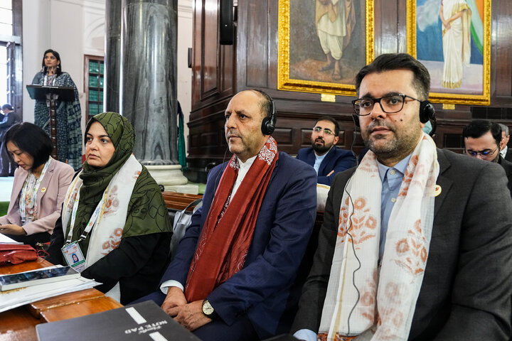 حضور هیئت پارلمانی ایران در مراسم افتتاحیه دوازدهمین مجمع پارلمانی بریکس - هند