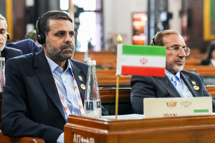 سخنرانی عباس مقتدایی در دوازدهمین مجمع پارلمانی بریکس - هند