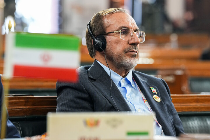 سخنرانی عباس مقتدایی در دوازدهمین مجمع پارلمانی بریکس - هند