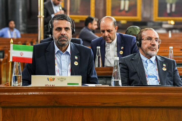سخنرانی عباس مقتدایی در دوازدهمین مجمع پارلمانی بریکس - هند