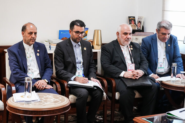 دیدار احمد نادری با نایب رئیس کنگره ملی چین - هند