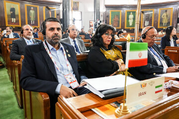 حضور هیئت پارلمانی ایران در نشست چهارم مجمع پارلمانی بریکس - هند