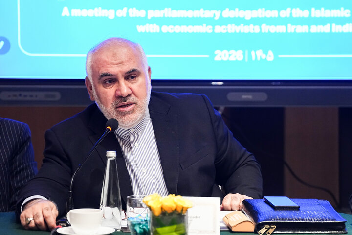 نشست هم‌اندیشی هیئت پارلمانی ایران با فعالان اقتصادی ایران و هند