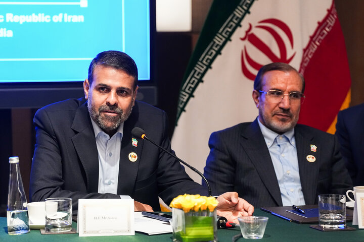 نشست هم‌اندیشی هیئت پارلمانی ایران با فعالان اقتصادی ایران و هند