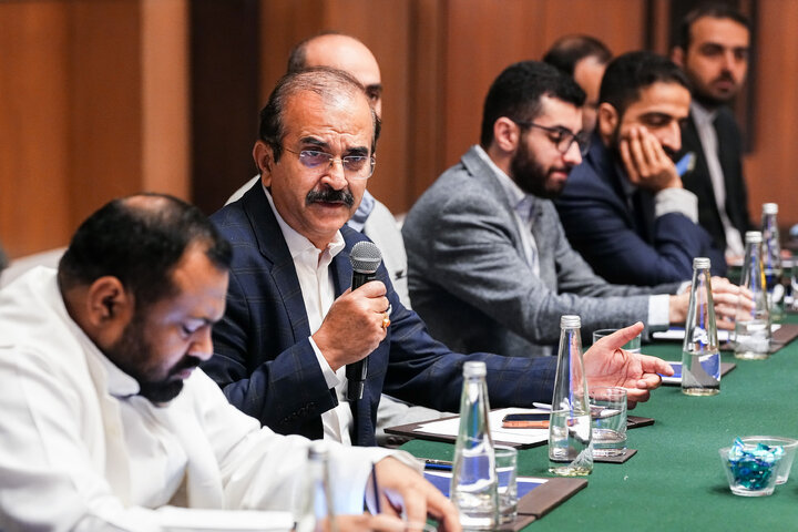 نشست هم‌اندیشی هیئت پارلمانی ایران با فعالان اقتصادی ایران و هند