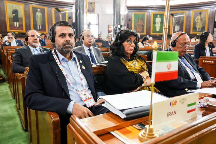 حضور هیئت پارلمانی ایران در نشست چهارم مجمع پارلمانی بریکس - هند