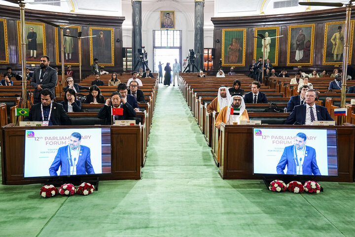 حضور هیئت پارلمانی ایران در نشست چهارم مجمع پارلمانی بریکس - هند