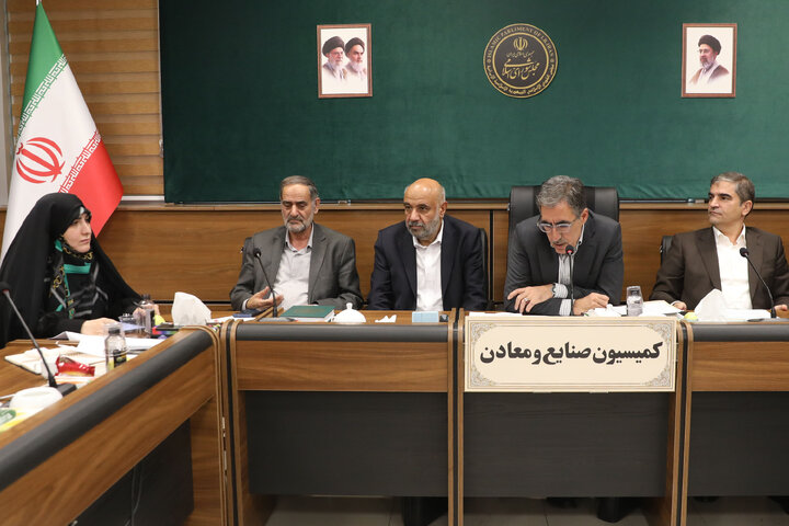 نشست کمیسیون صنایع و معادن با حضور وزیر کار