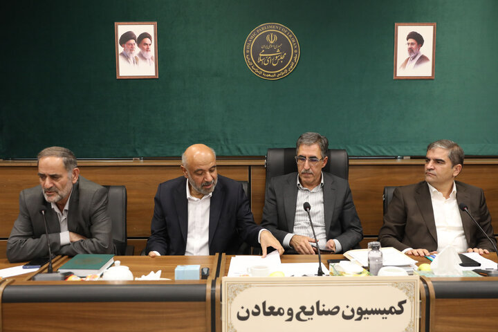 نشست کمیسیون صنایع و معادن با حضور وزیر کار