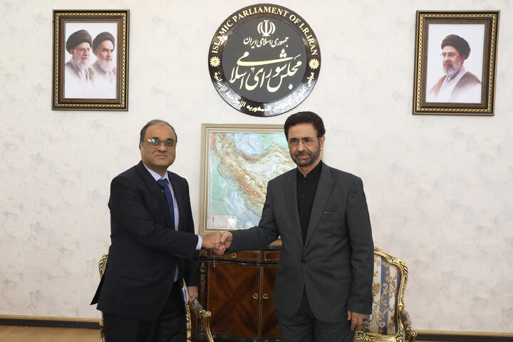 دیدار سفیر پاکستان با فداحسین مالکی نماینده محترم مردم زاهدان در مجلس شورای اسلامی