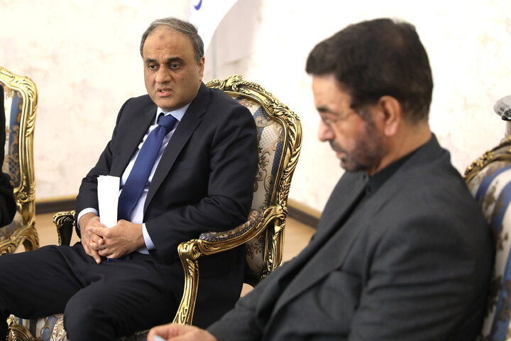 دیدار سفیر پاکستان با فداحسین مالکی نماینده محترم مردم زاهدان در مجلس شورای اسلامی