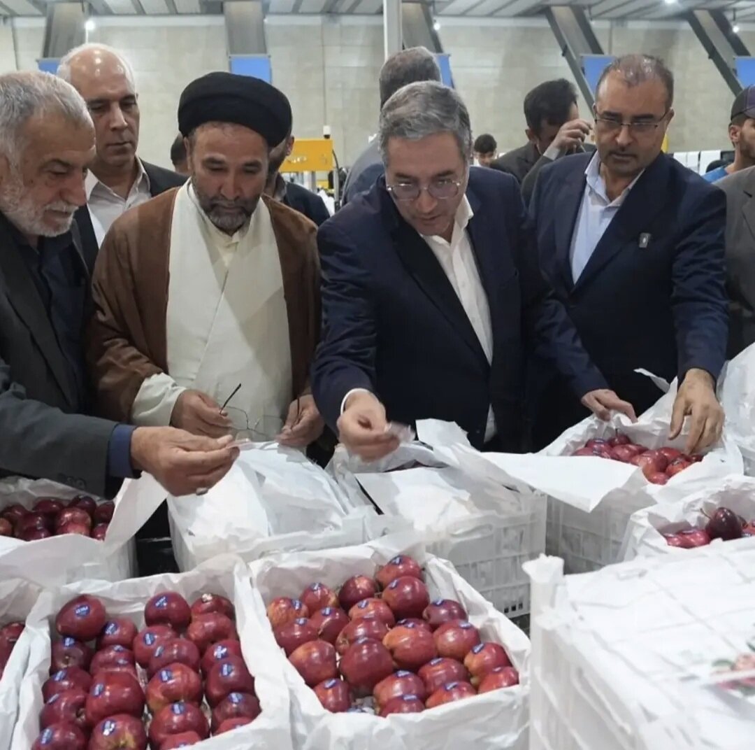 بازدید ذاکر از سردخانه‌ها و واحدهای بسته‌بندی میوه در ارومیه