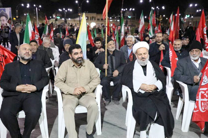 سخنرانی سخنگوی کمیسیون فرهنگی مجلس در رزمایش سراسری جانفدایان استان همدان