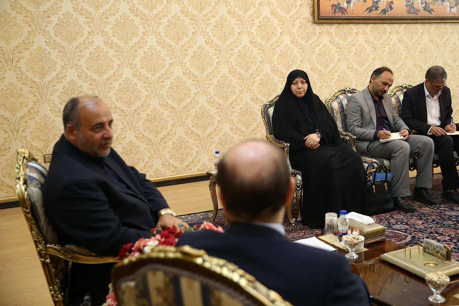 دیدار محمدرضا منصوری با سفیر نیکاراگوئه در تهران