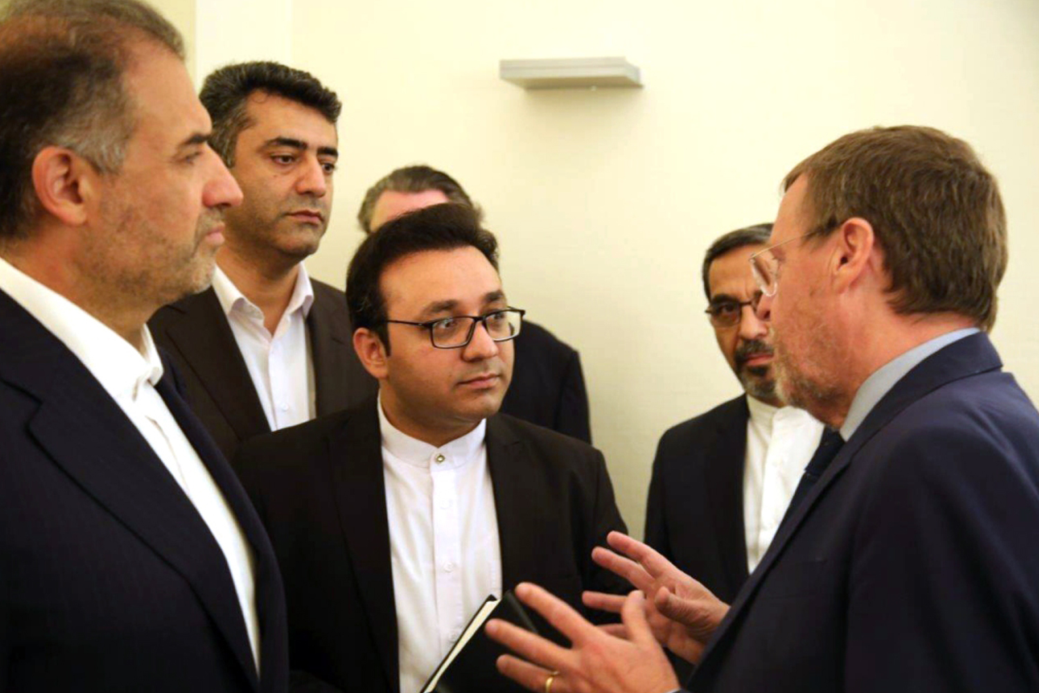 بازدید هیأت روابط پارلمانی ایران با اروپا از مجلس سنای بلژیک‎