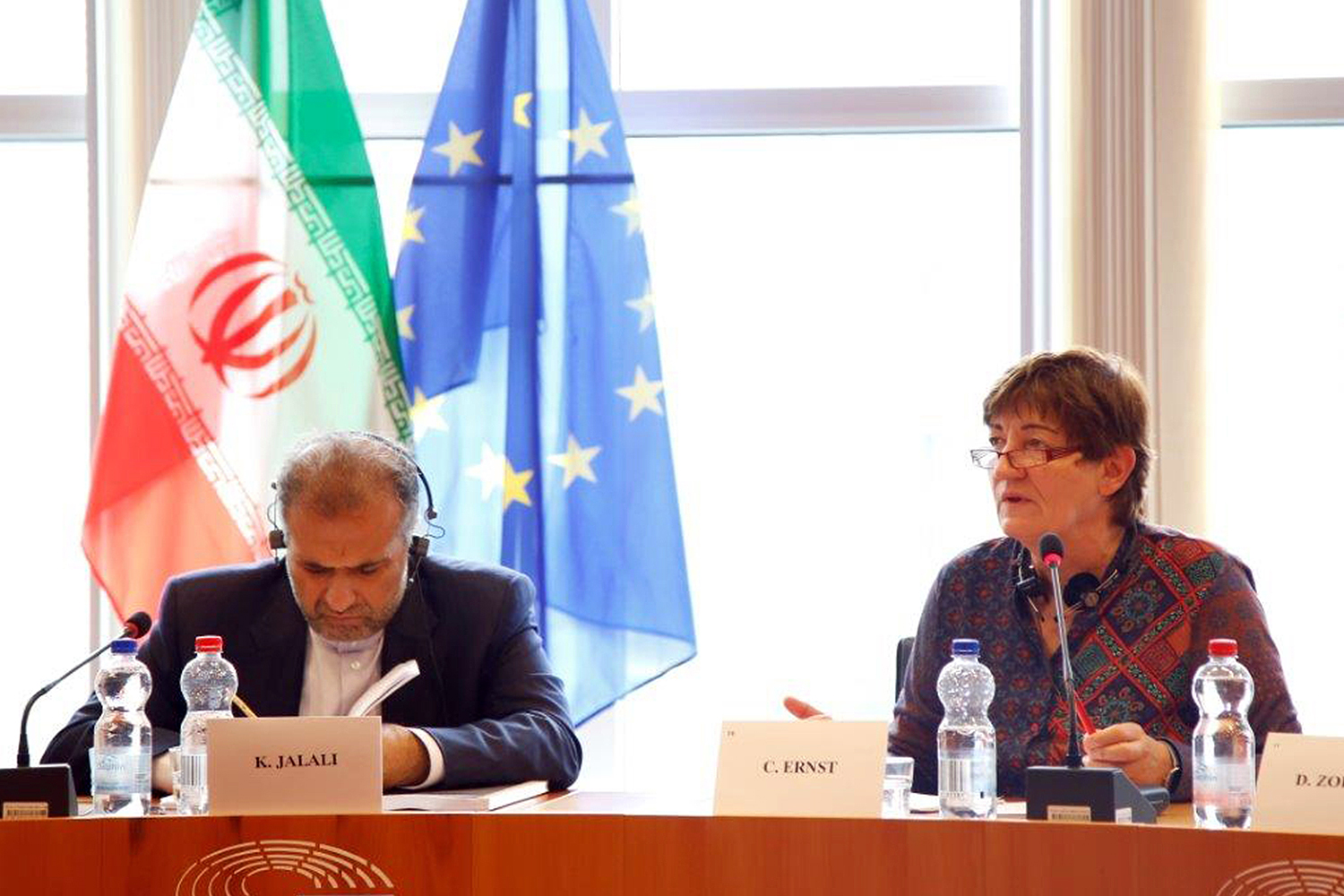 نشست هیأت روابط پارلمانی ایران با اروپا با همتایان اروپایی‎‎