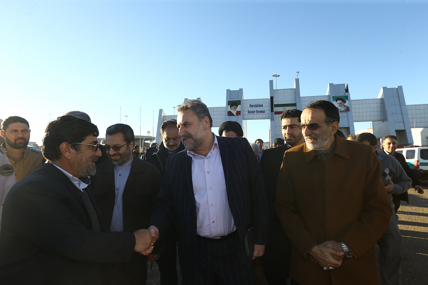 بازدید کمیسیون امنیت ملی و سیاست خارجی مجلس از پایانه مرزی پرویزخان
