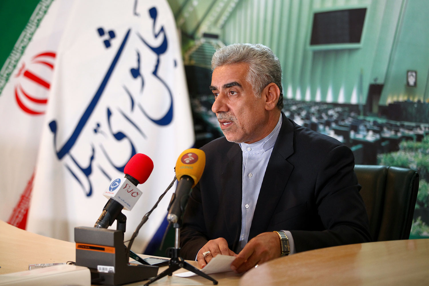 نشست خبری سخنگوی هیأت رئیسه مجلس شورای اسلامی