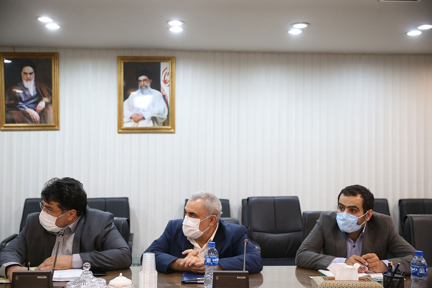 نشست مشترک نایب رئیس مجلس و سرپرست وزارت صمت در خصوص قیمت فولاد و سیمان